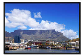 Gerahmter Kunstdruck Wunderbares Kapstadt, Südafrika