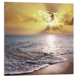 Gallery Print Sonnenuntergang am Meer