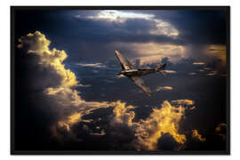 Gerahmter Kunstdruck The Graceful Spitfire