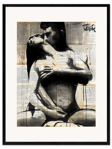 Gerahmter Kunstdruck Eros