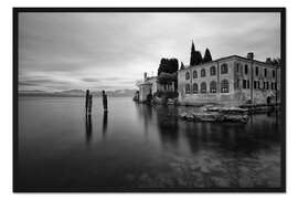 Gerahmter Kunstdruck Gardasee Punta San Vigilio