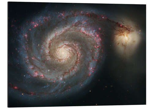 Aluminium print Spiral nebulae - beauty of the universe