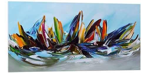 Tableau en PVC Sailing, abstract II