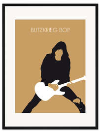 Gerahmter Kunstdruck Ramones - Blitzkrieg Bop