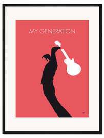 Gerahmter Kunstdruck The Who - My Generation
