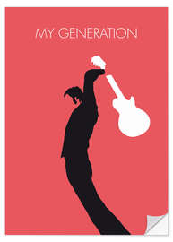 Sticker mural The Who, My Generation