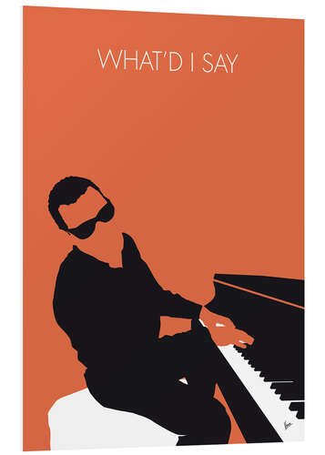 Tableau en PVC Ray Charles, What'd I say 