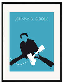 Gerahmter Kunstdruck Chuck Berry - Johnny B. Goode