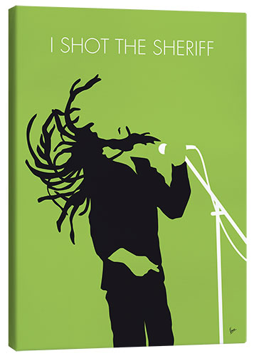 Canvas print Bob Marley - I Shot The Sheriff