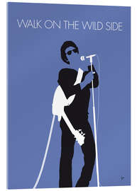 Acrylglasbild Lou Reed - Walk On The Wild Side