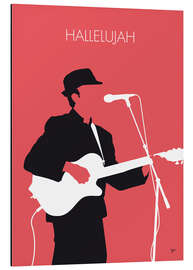 Magnettafel Leonard Cohen - Hallelujah