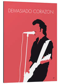 Tableau en aluminium Mink DeVille, Demasiado Corazon