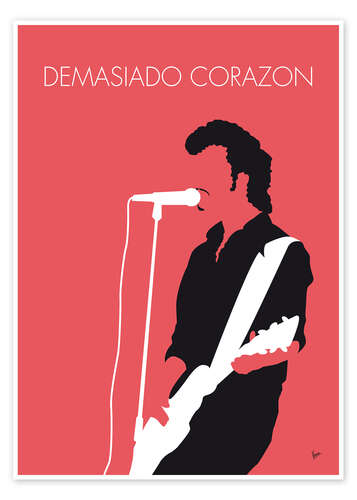 Poster Mink DeVille - Demasiado Corazon