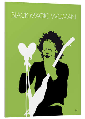 Cuadro de aluminio Santana - Black Magic Woman