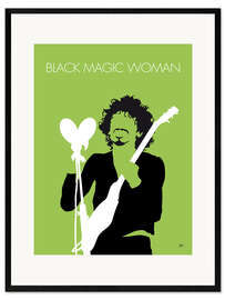 Ingelijste kunstdruk Santana - Black Magic Woman