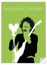 Sticker mural Santana, Black Magic Woman