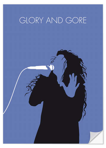 Wall sticker Lorde - Glory and Gore