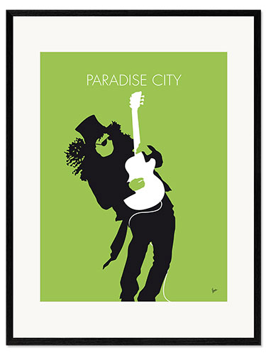 Gerahmter Kunstdruck Guns N' Roses - Paradise City