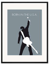 Gerahmter Kunstdruck Bruce Springsteen - Born In The U.S.A.