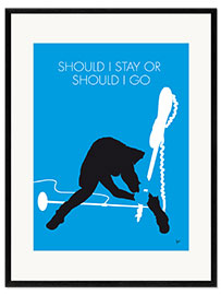 Plakat artystyczny premium w ramie The Clash - Should I Stay Or Should I Go