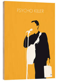 Stampa su legno Talking Heads - Psycho Killer