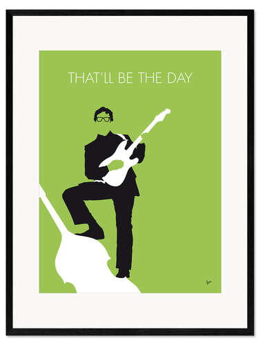 Gerahmter Kunstdruck Buddy Holly - That'll Be The Day