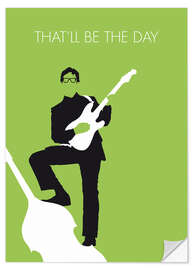 Sticker mural Buddy Holly, That'll Be The Day