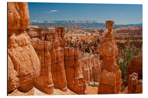 Tableau en aluminium bryce canyon