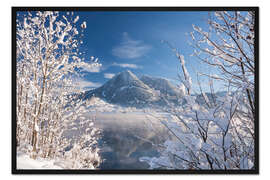 Gerahmter Kunstdruck Der Grünten