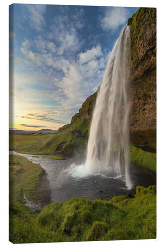 Canvas print Seljalandfoss Summer