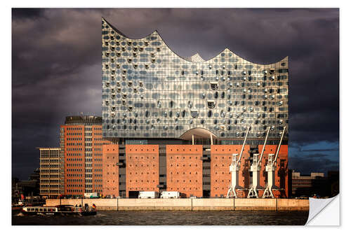 Wall sticker Elbphilharmonie