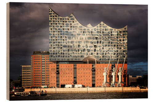 Trätavla Elbphilharmonie, Hamburg