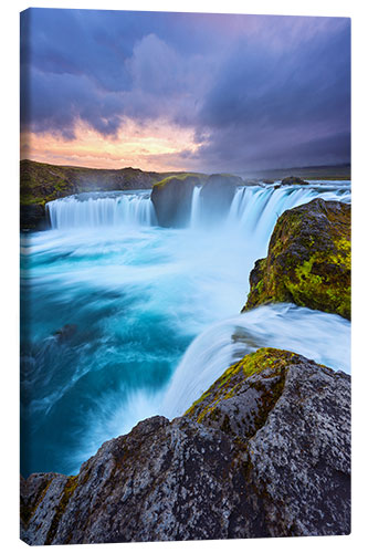 Lærredsbillede Godafoss