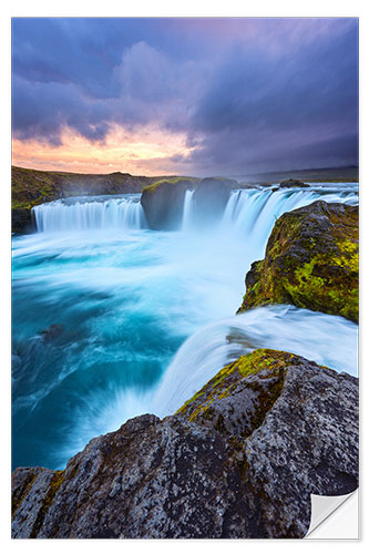 Adesivo murale Godafoss