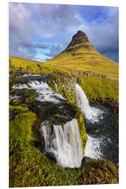 Foam board print Kirkjufell