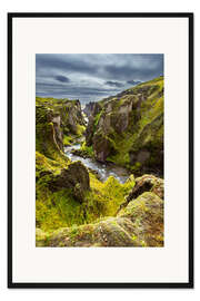 Gerahmter Kunstdruck Kirkjubaejarklaustur