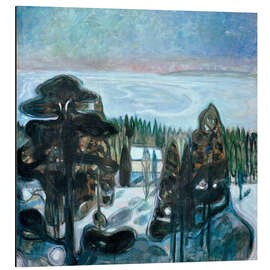 Magnettafel Weiße Nacht