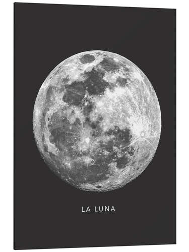 Alumiinitaulu La Luna - the moon