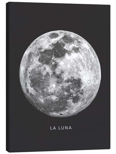 Stampa su tela La Luna