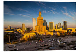 Acrylic print Warsaw - Poland