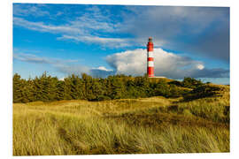 Stampa su PVC Lighthouse on the North Sea island Amrum