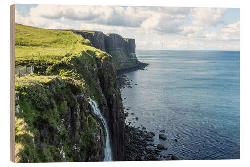 Hout print Isle of Skye - Scotland