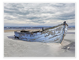 Tableau  Enfoui dans le sable de la mer Baltique - Joachim G. Pinkawa