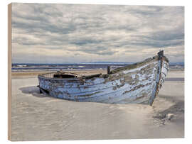 Obraz na drewnie Lost on a baltic beach