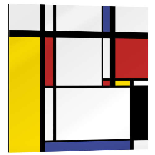 Galleritryk Mondrian stil