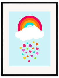 Gerahmter Kunstdruck Frühling