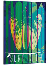 Magnettafel Surf-Club Florida