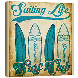 Canvas print  Surf Club