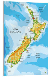 Galleritryk New Zealand - Map