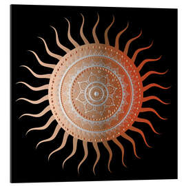 Gallery print Mandala as sun